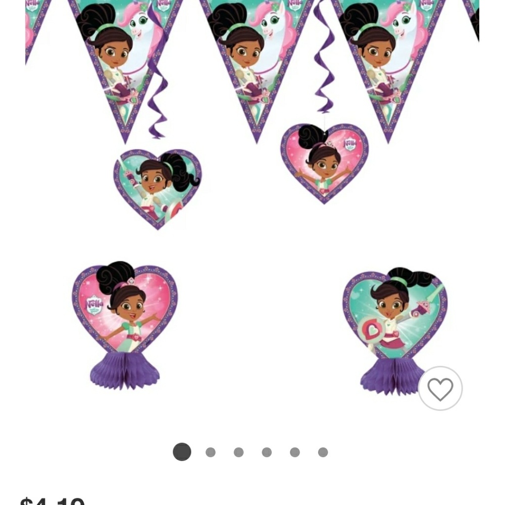 Nella Princess Knight party supplies